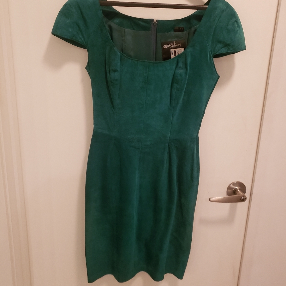 Suede dress